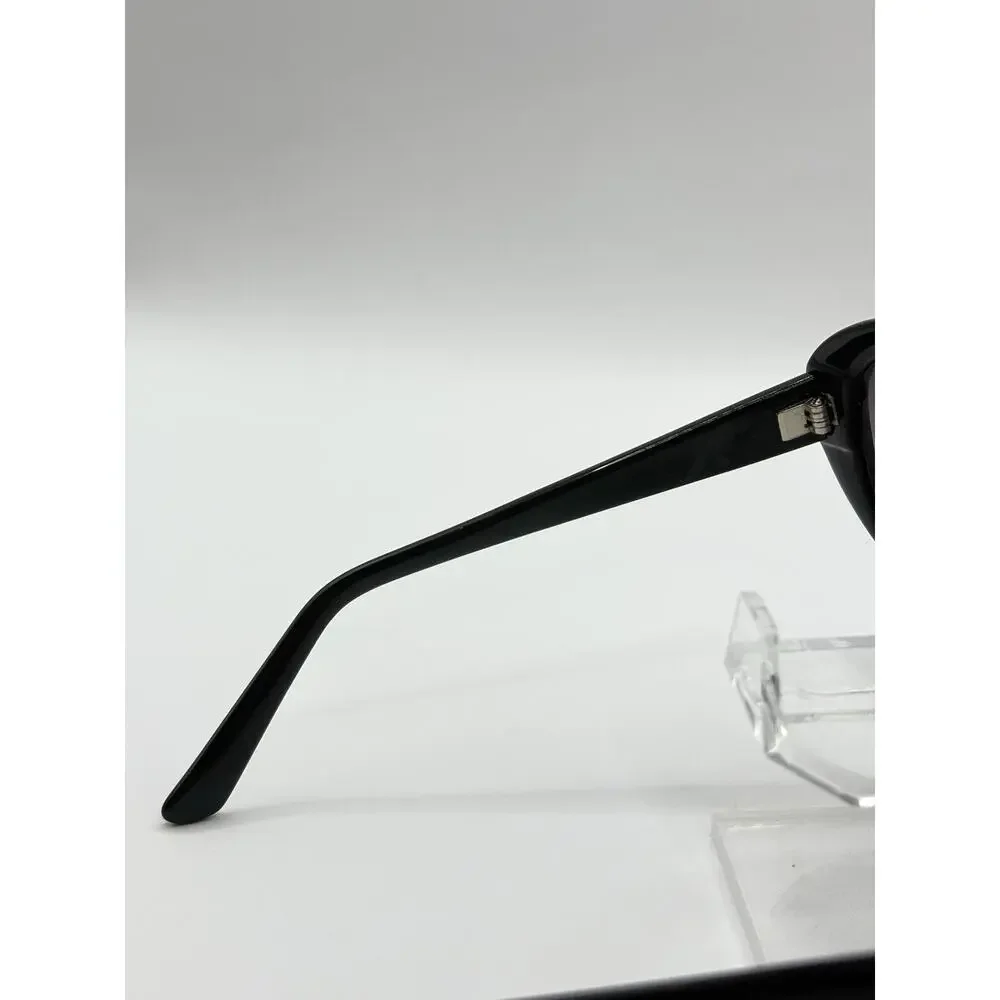Cole Haan Oval Sunglasses Black Gradient Lenses Women